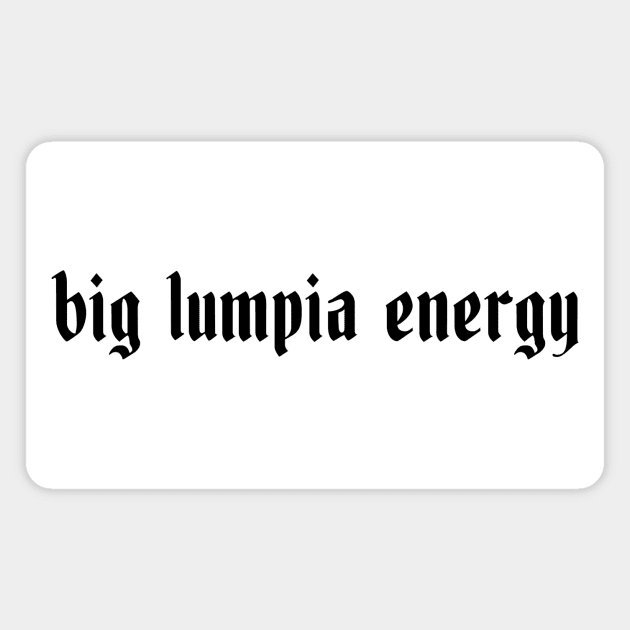 Big Lumpia Energy Magnet by Erika Lei A.M.